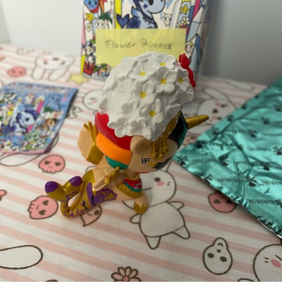 Tokidoki Flower Princess Mermicorno Series 5 Art Mini Figure Toy New - Picture 6 of 12